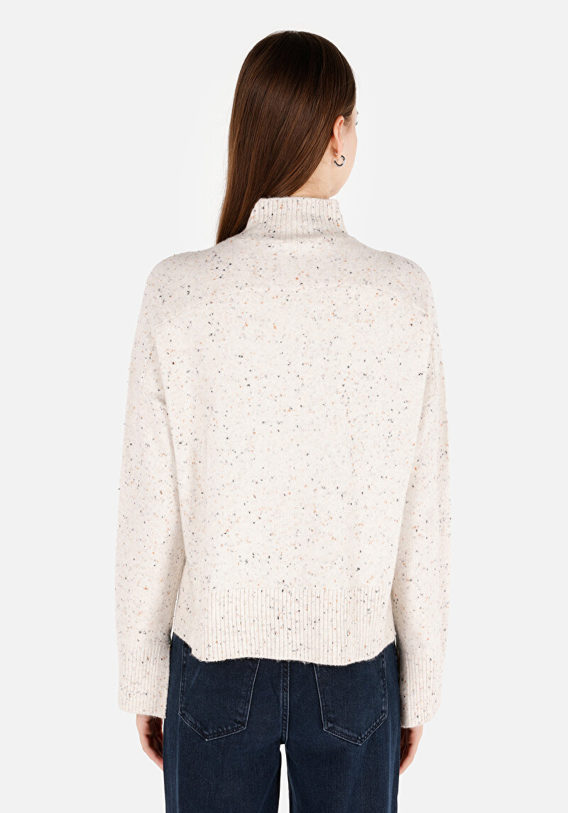 Imagine a Pulover De Dama Ecru Regular Fit Cl1071135