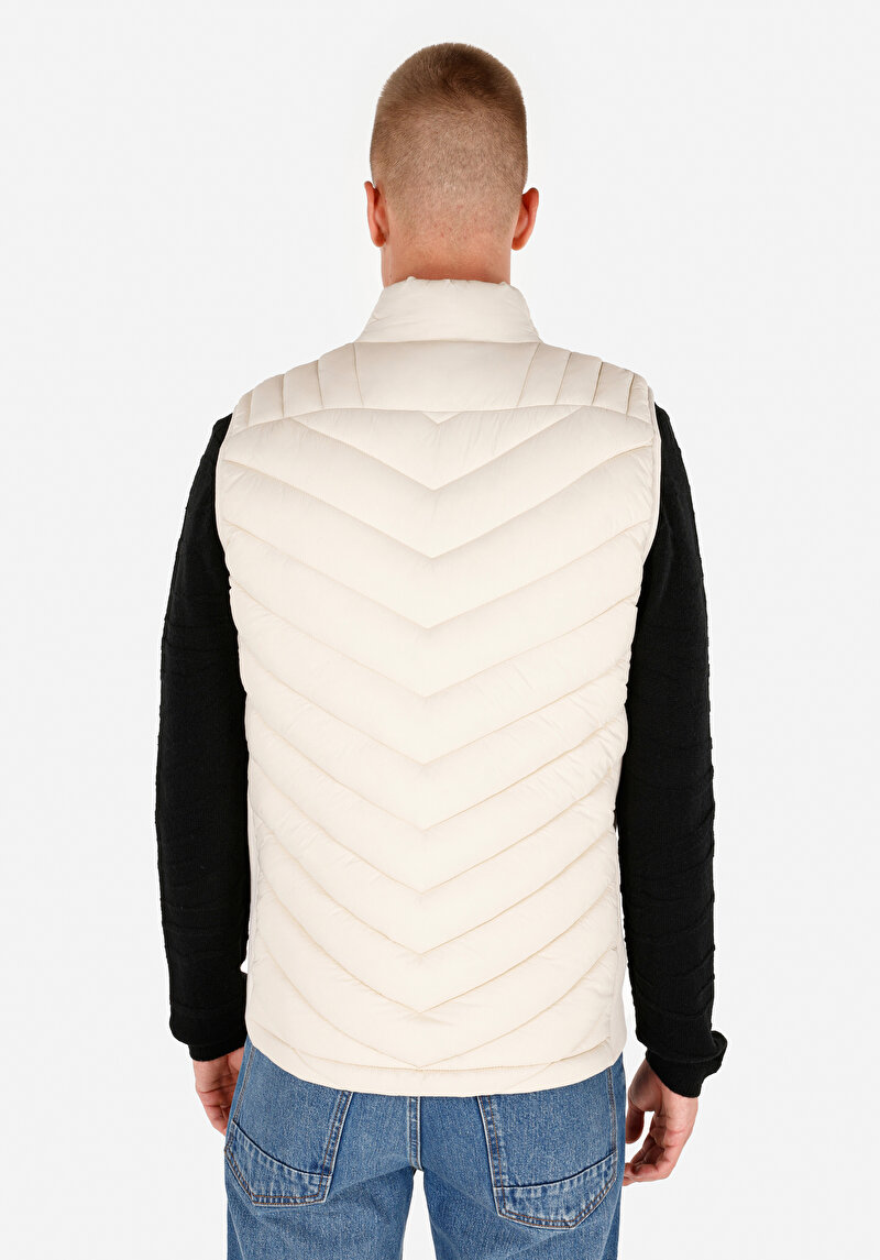 Imagine a Vesta De Barbati Ecru Slim Fit Cl1071238