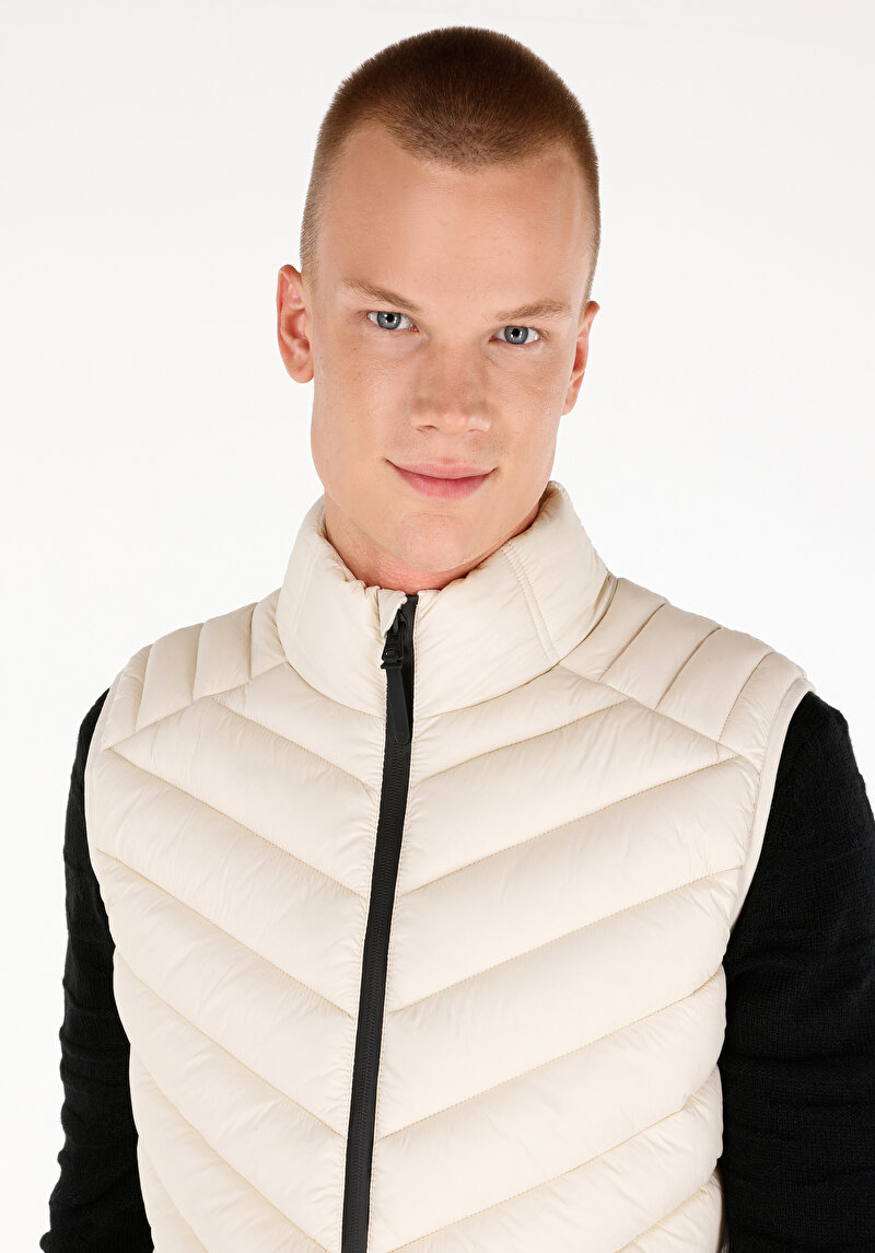 Imagine a Vesta De Barbati Ecru Slim Fit Cl1071238