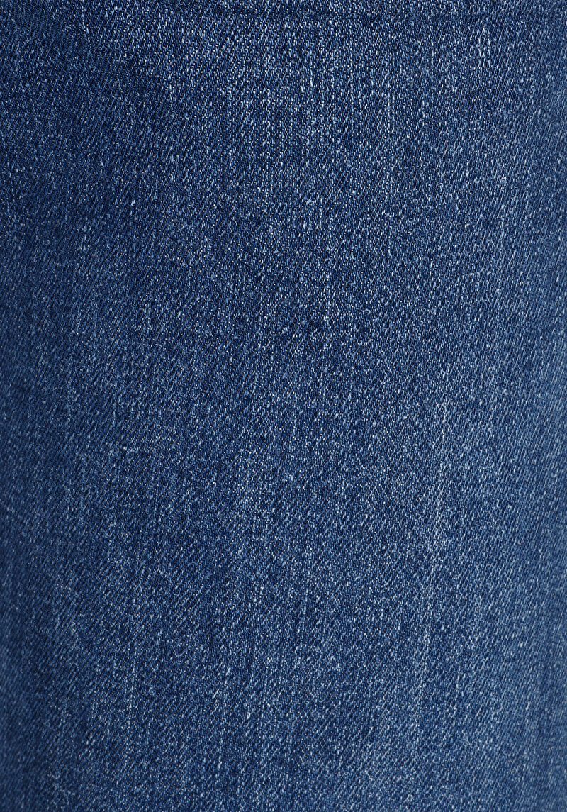 Afișați detalii pentru Regular Fit Mid Waist Slim Leg Blugi İndigo Pentru Bărbați