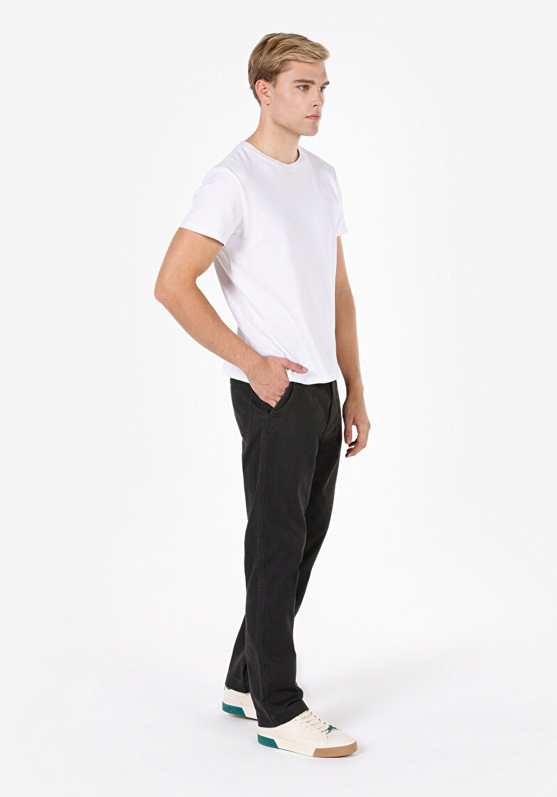 Imagine a Pantaloni De Barbati Antracit Loose Fit Cl1072304