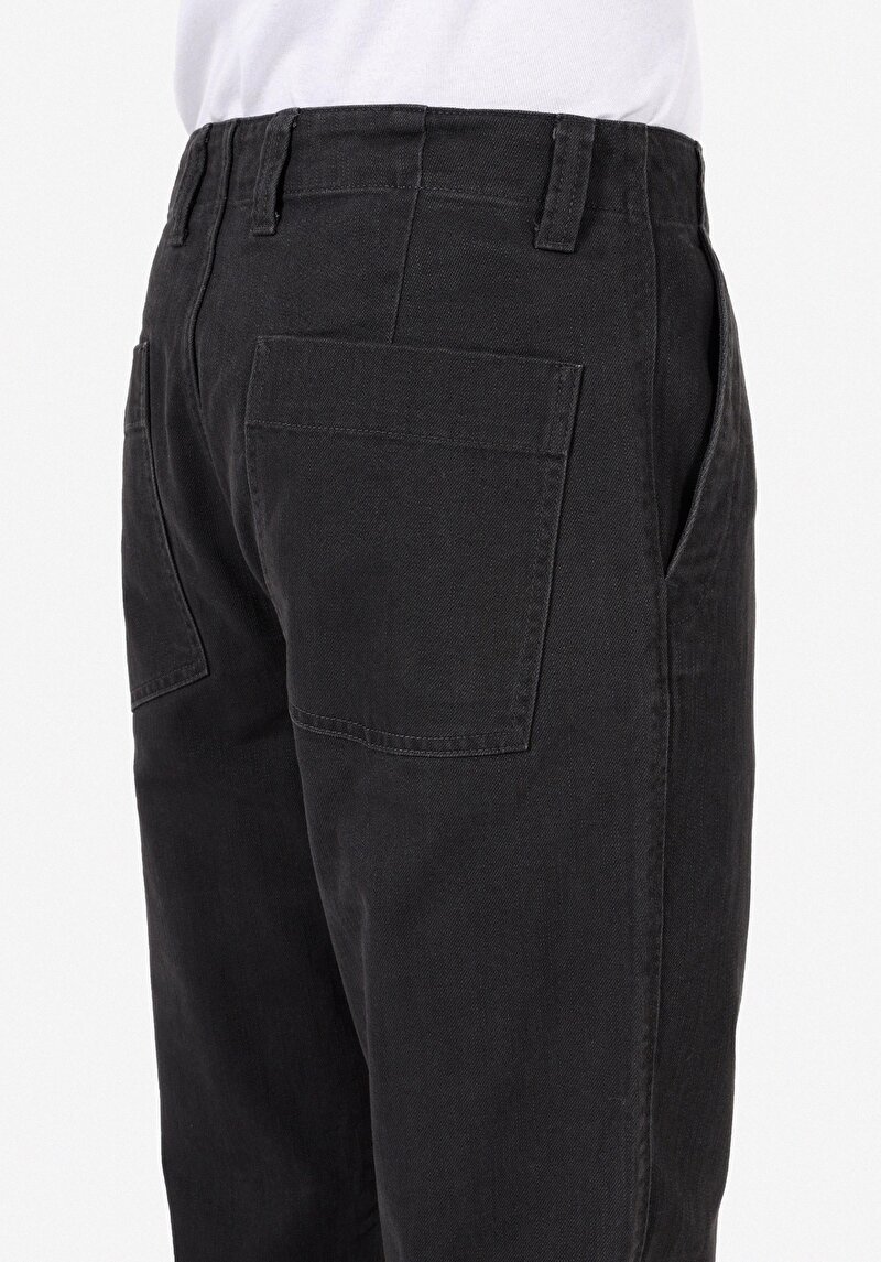 Afișați detalii pentru Pantaloni De Barbati Antracit Loose Fit  Cl1072304