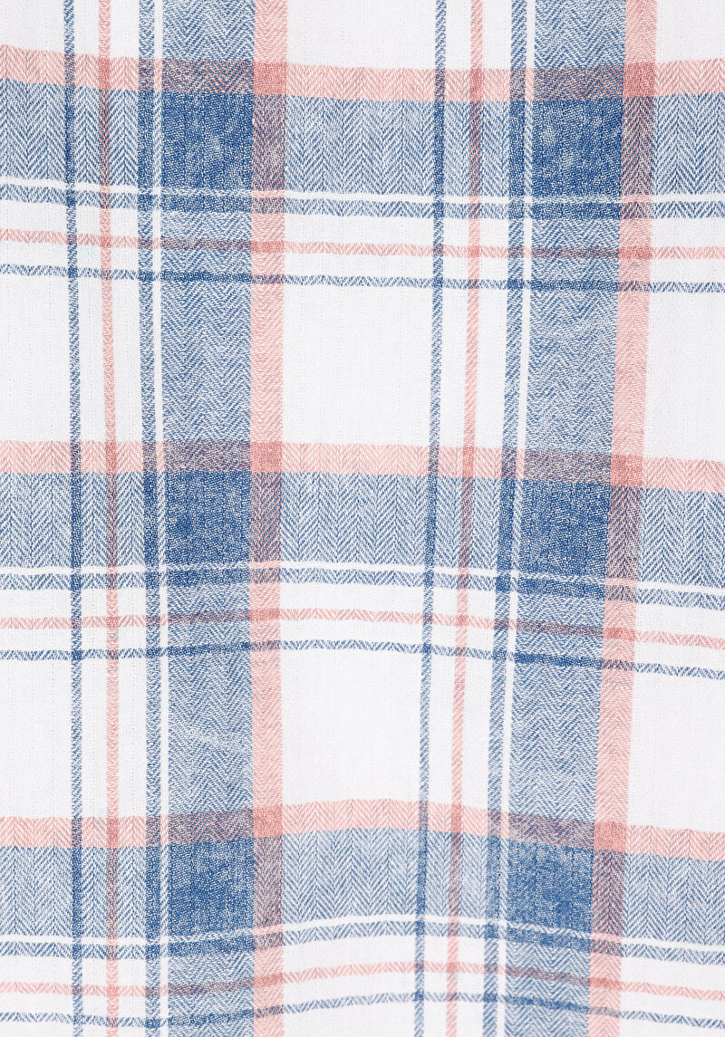 Afișați detalii pentru Cămașă Cu Gât În Carouri Cămașă Cu Mânecă Lungă Multicoloră Pentru Bărbați