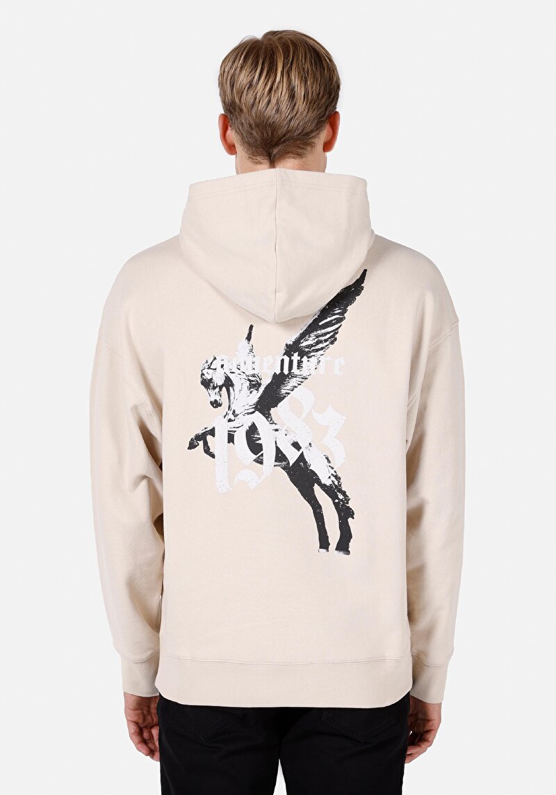 Afișați detalii pentru Hanorac / Bluza De Barbati Bej Comfort Fit  Cl1072048