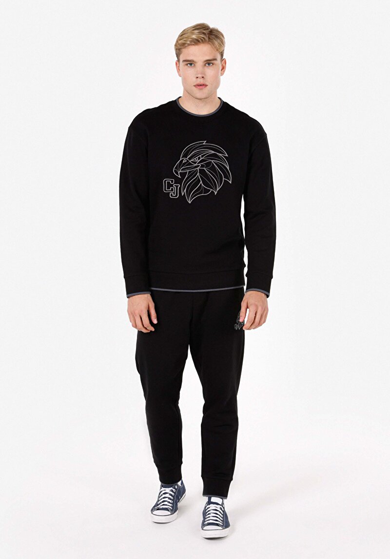 Imagine a Pantaloni De Trening De Barbati Negru Comfort Fit  Cl1072053