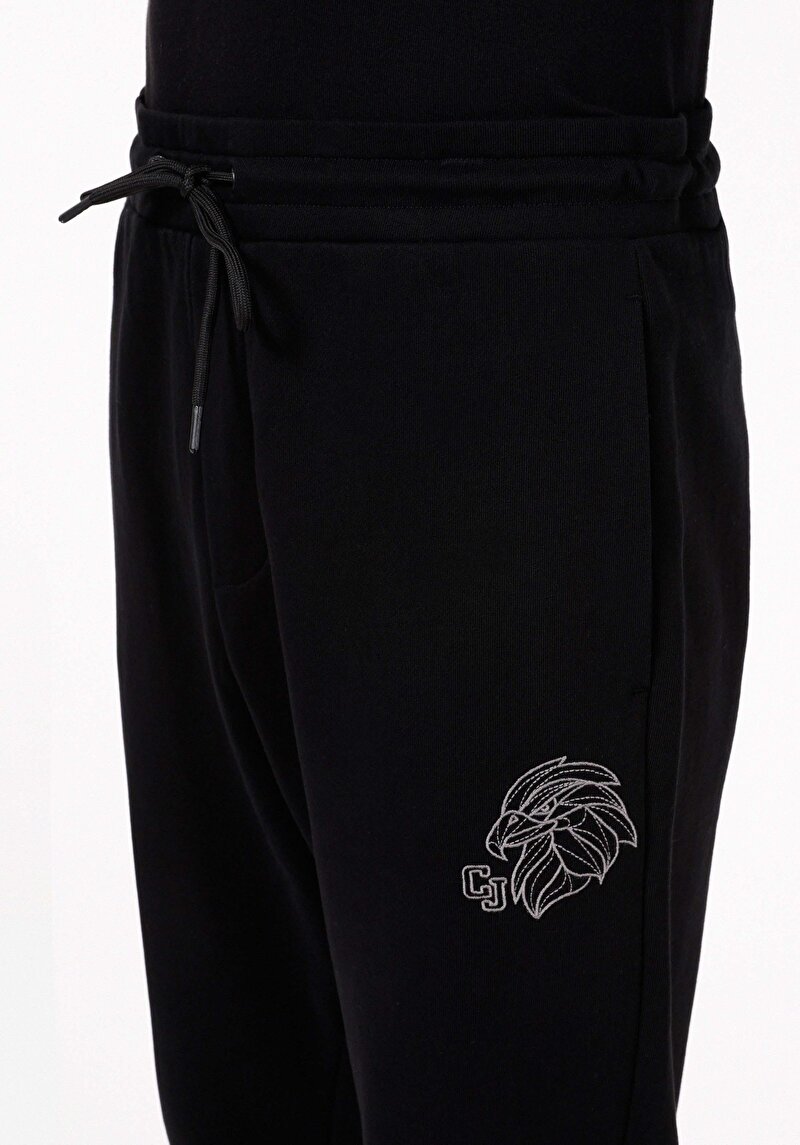 Afișați detalii pentru Pantaloni De Trening De Barbati Negru Comfort Fit  Cl1072053