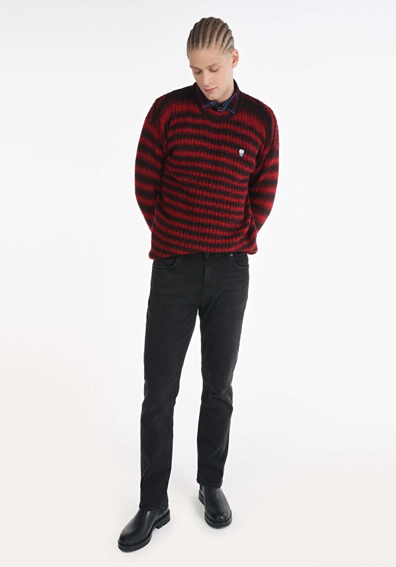 Afișați detalii pentru Pulover De Barbati Mov   Cl1065907