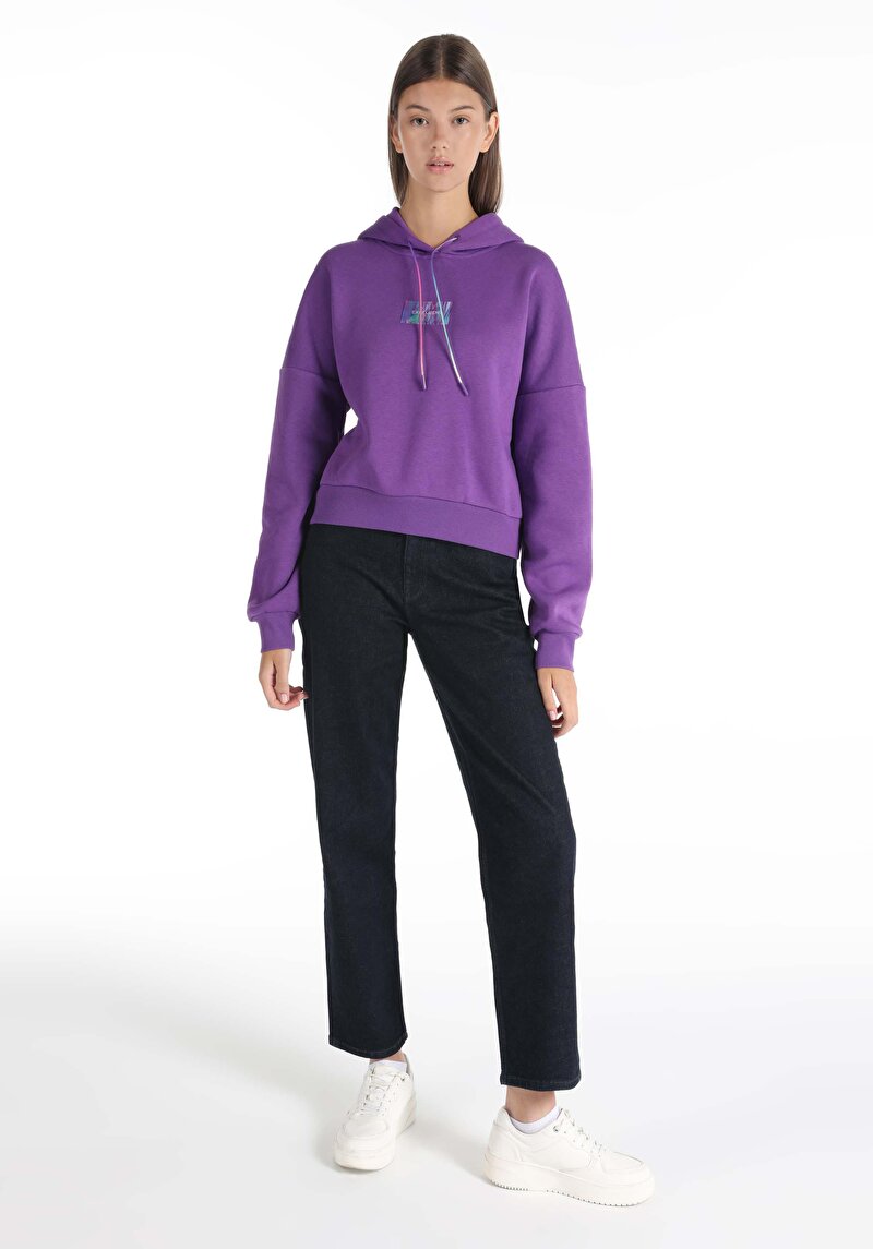 Imagine a Hanorac / Bluza De Dama Mov Cl1065917