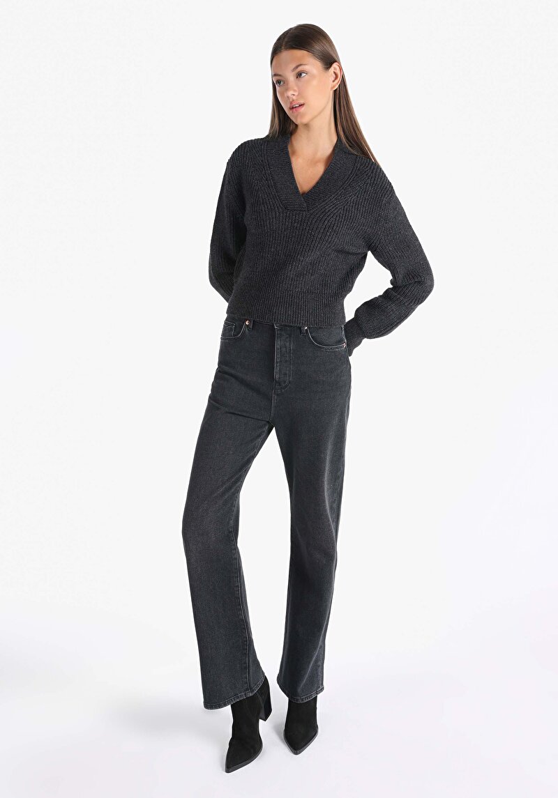 Imagine a Pulover De Dama Antracit Cl1065971