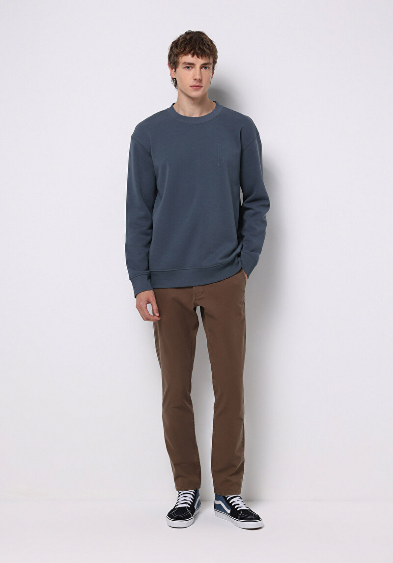 Imagine a Pantaloni De Barbati Maro Slim Fit  Cl1049749