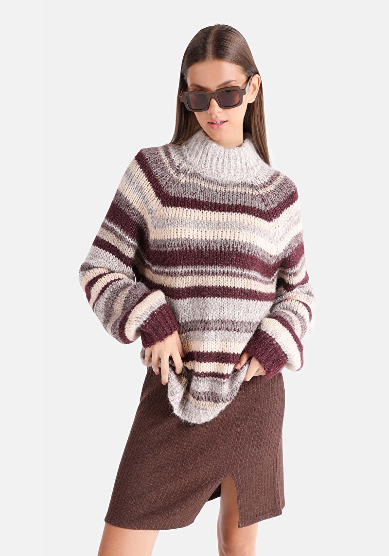 Imagine a Pulover De Dama Multicolor Cl1066007