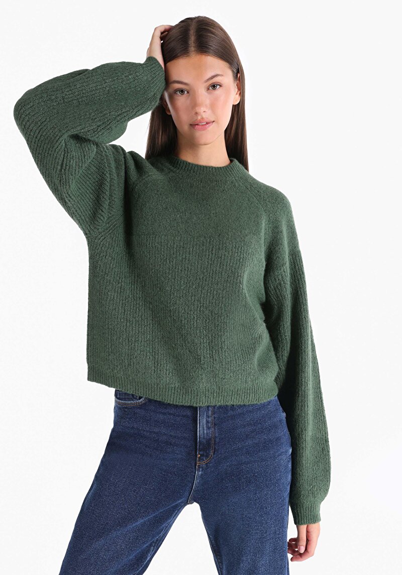 Imagine a Pulover De Dama Verde   Cl1066009