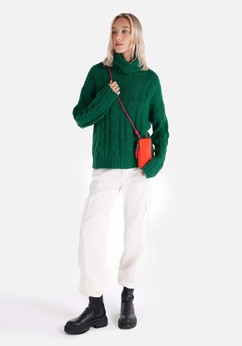 Imagine a Pulover De Dama Verde Cl1066010