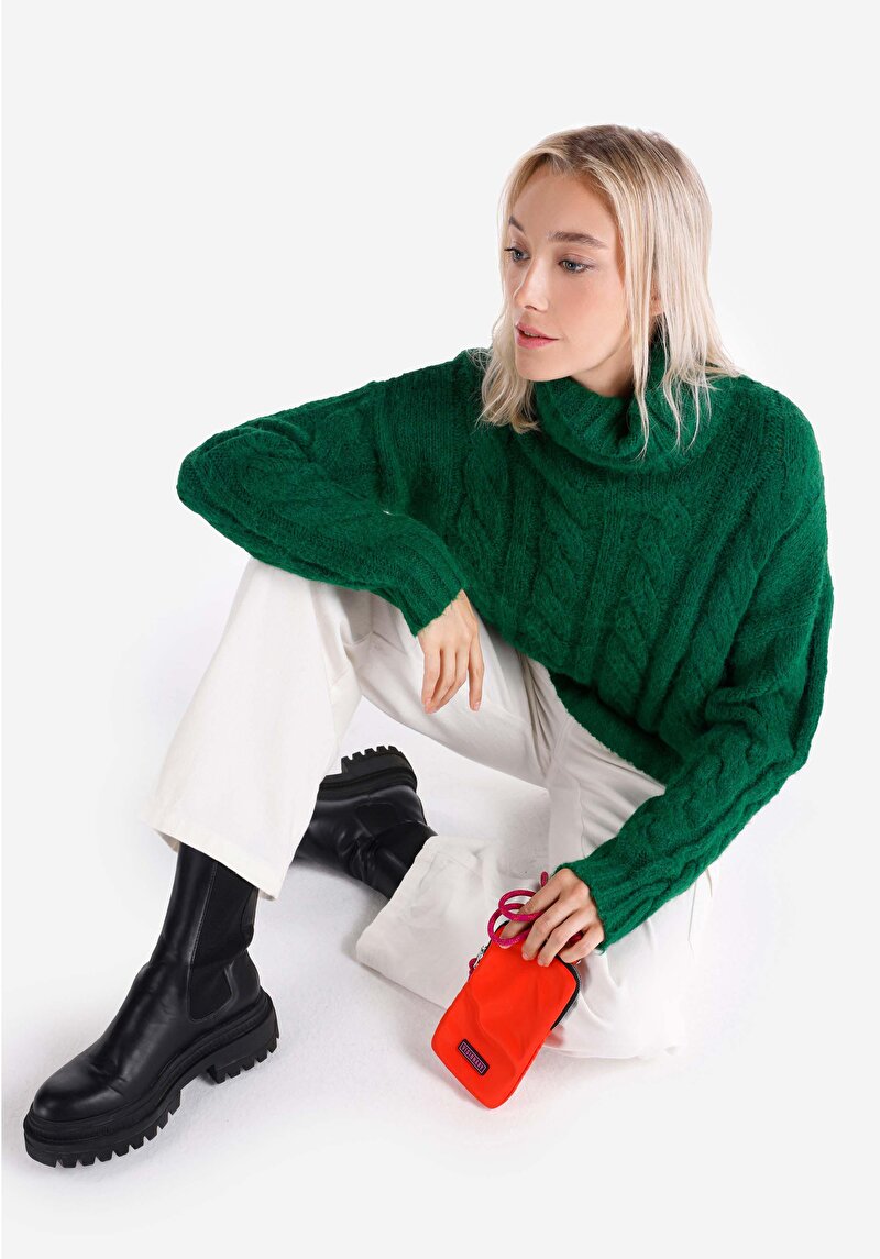 Afișați detalii pentru Pulover De Dama Verde   Cl1066010