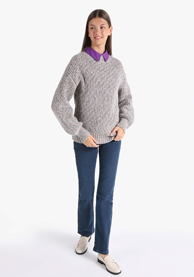 Imagine a Pulover De Dama Multicolor Cl1066018