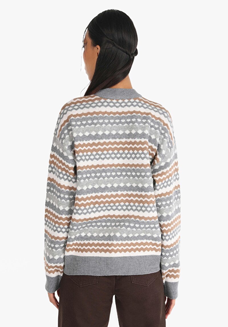 Imagine a Pulover De Dama Multicolor Cl1066044