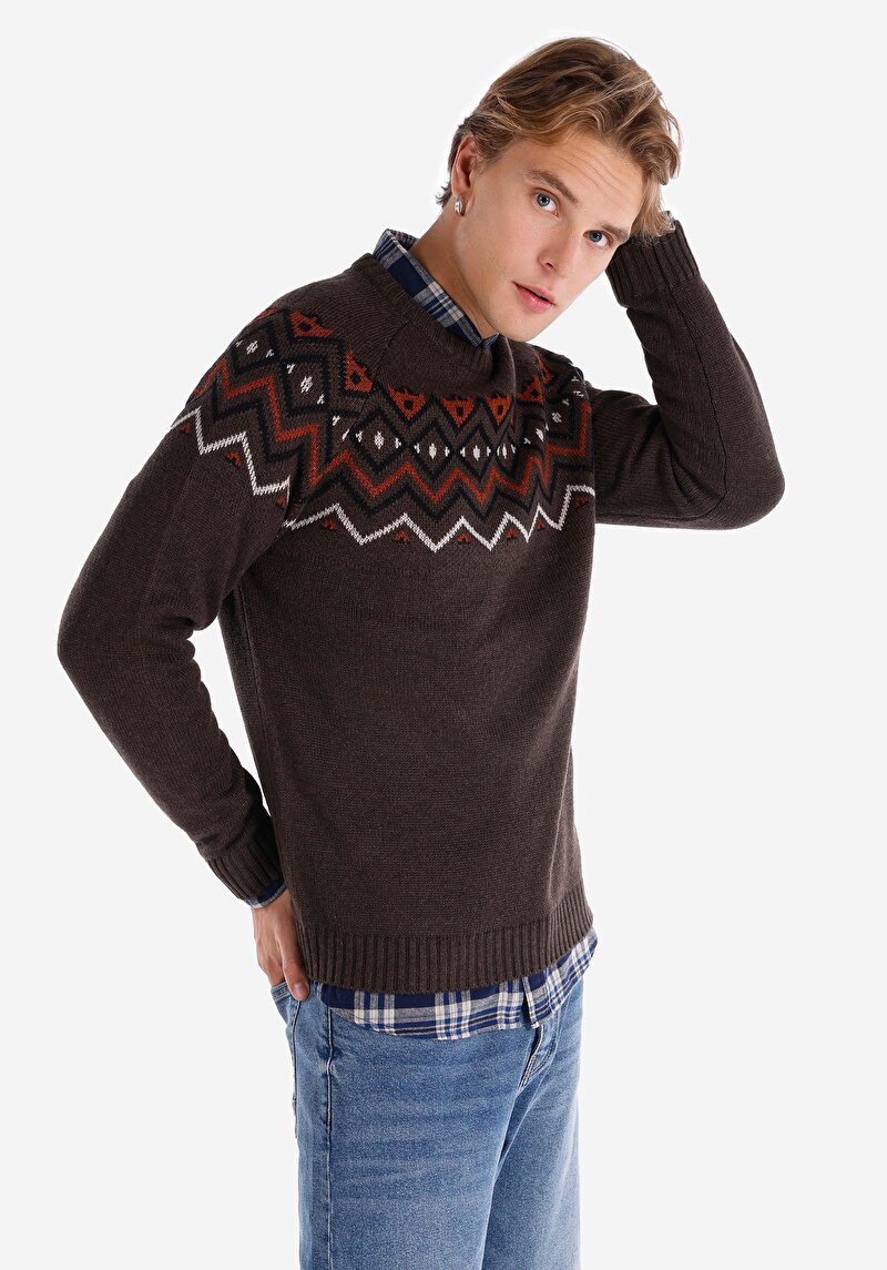 Imagine a Pulover De Barbati Maro Cl1066049