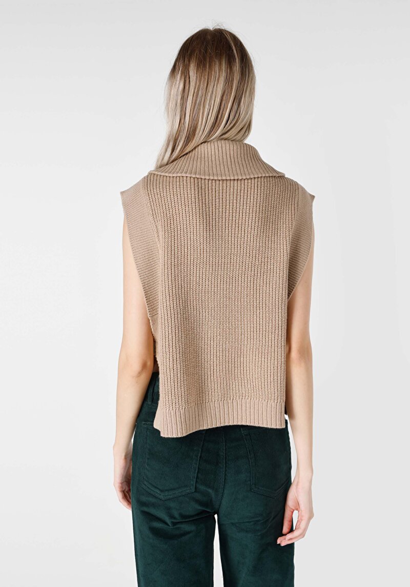 Imagine a Pulover De Dama Bej Regular Fit Cl1066257