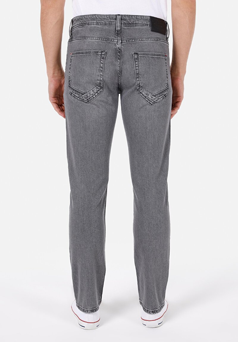 Afișați detalii pentru Pantaloni De Barbati Negru Straight Fit 044 Karl Cl1072226