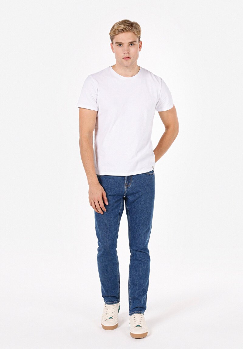 Imagine a Pantaloni De Barbati Denim Straight Fit 044 Karl Cl1072227