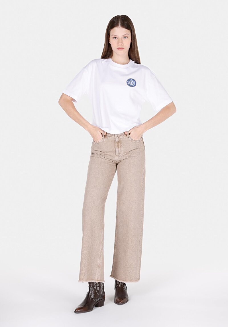 Imagine a Pantaloni De Dama Denim Regular Fit 970 Berry Cl1072269