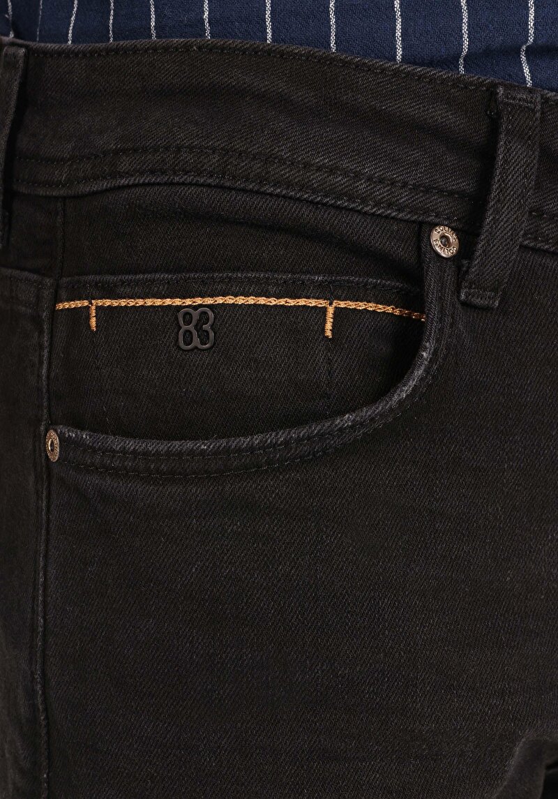 Afișați detalii pentru Blugi Din Denim Pentru Bărbați Cu Talie Medie Cu Talie Dreaptă