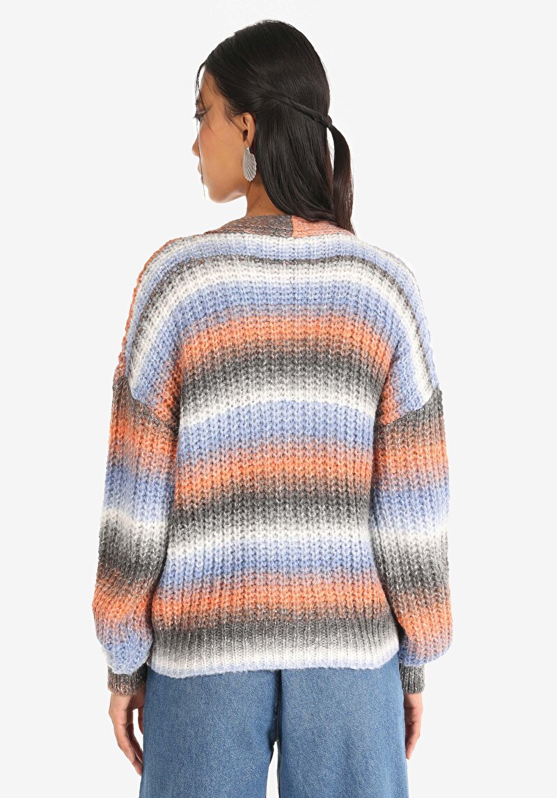 Afișați detalii pentru Cardigan Multicolor Pentru Femei Regular Fit