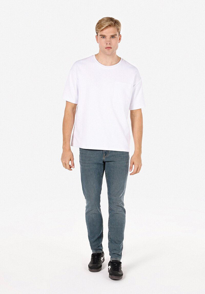 Imagine a Pantaloni De Barbati Denim Slim Fit 041 Danny Cl1072299