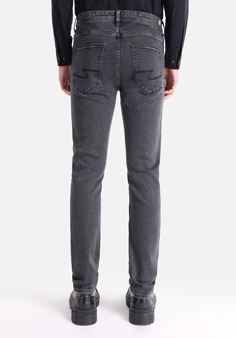 Afișați detalii pentru Blugi Din Denim Pentru Bărbați Cu Talie Dreaptă