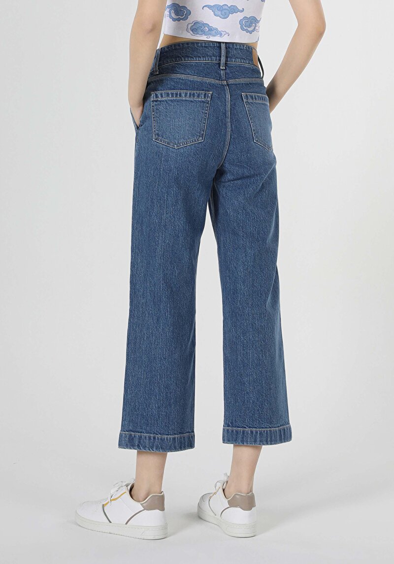 Afișați detalii pentru Pantaloni De Dama Denim Regular Fit 970 Berry Cl1057910