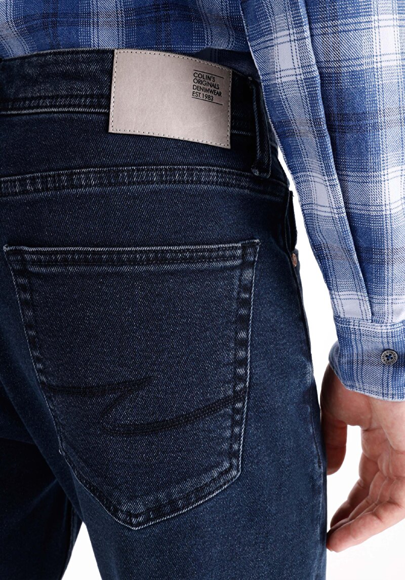 Afișați detalii pentru Blugi İndigo Pentru Bărbați Regular Fit