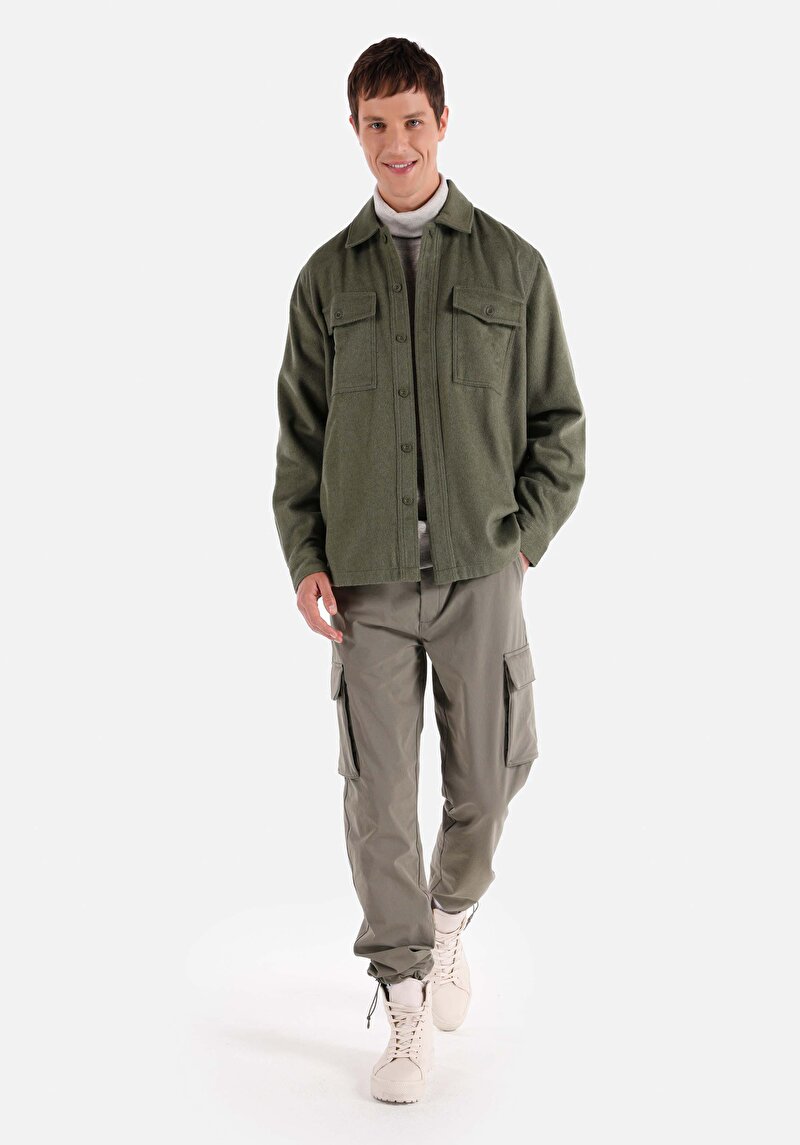 Imagine a Pantaloni De Barbati Kaki   Cl1064794