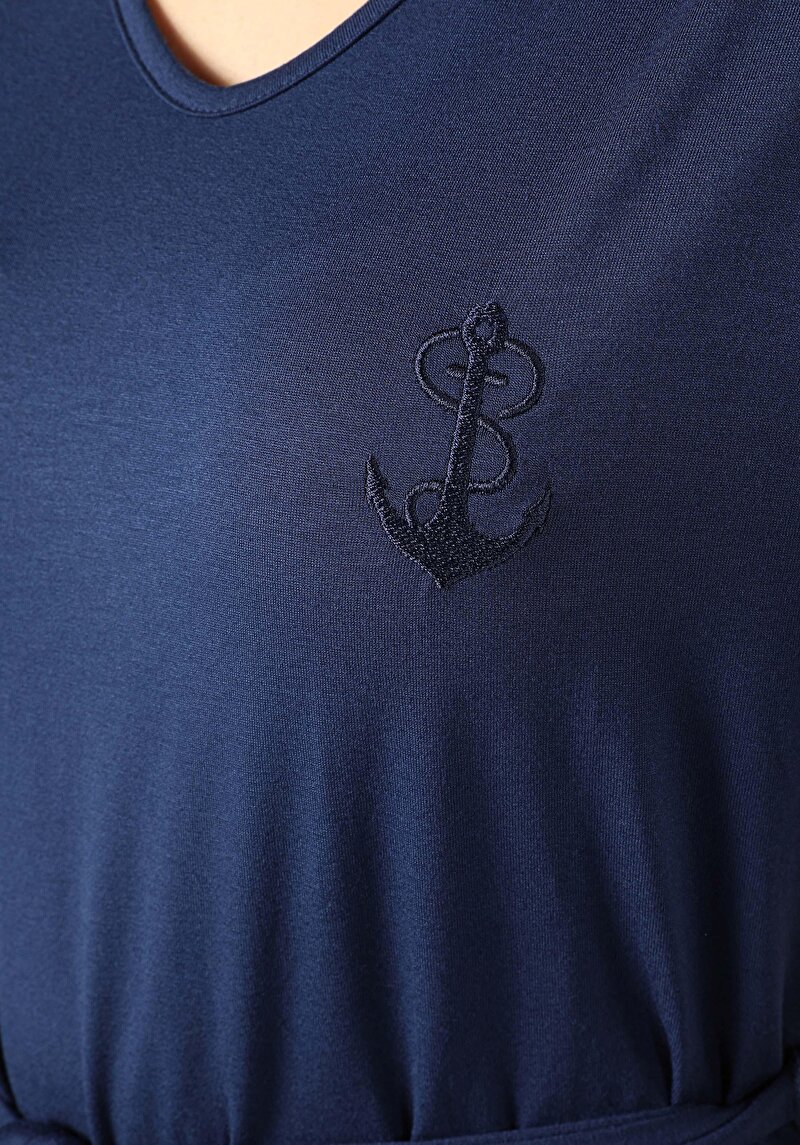 Afișați detalii pentru Regular Fit Rochie De Liliac Bleumarin Pentru Femei