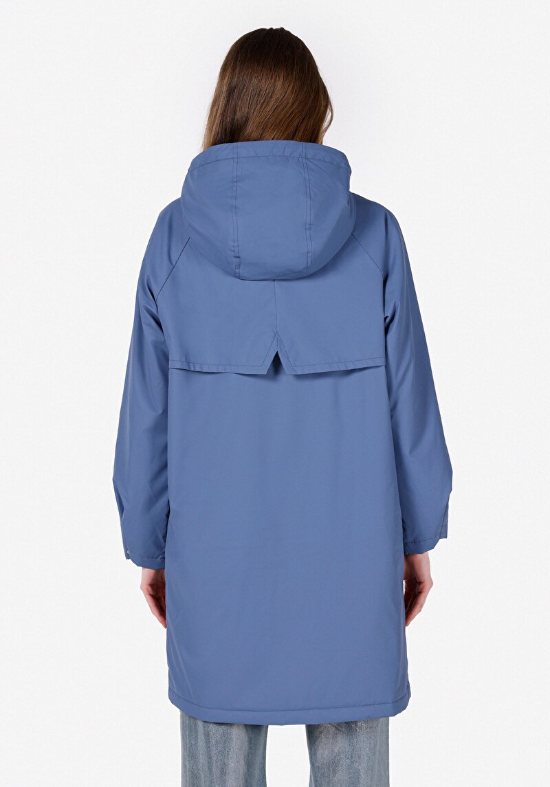 Imagine a Jacheta De Dama Albastru Regular Fit Cl1072349