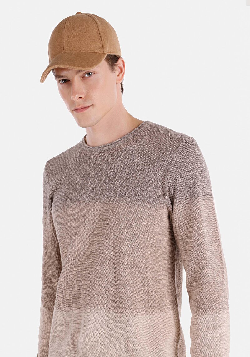 Afișați detalii pentru Pulover De Barbati Bej Regular Fit  Cl1064867