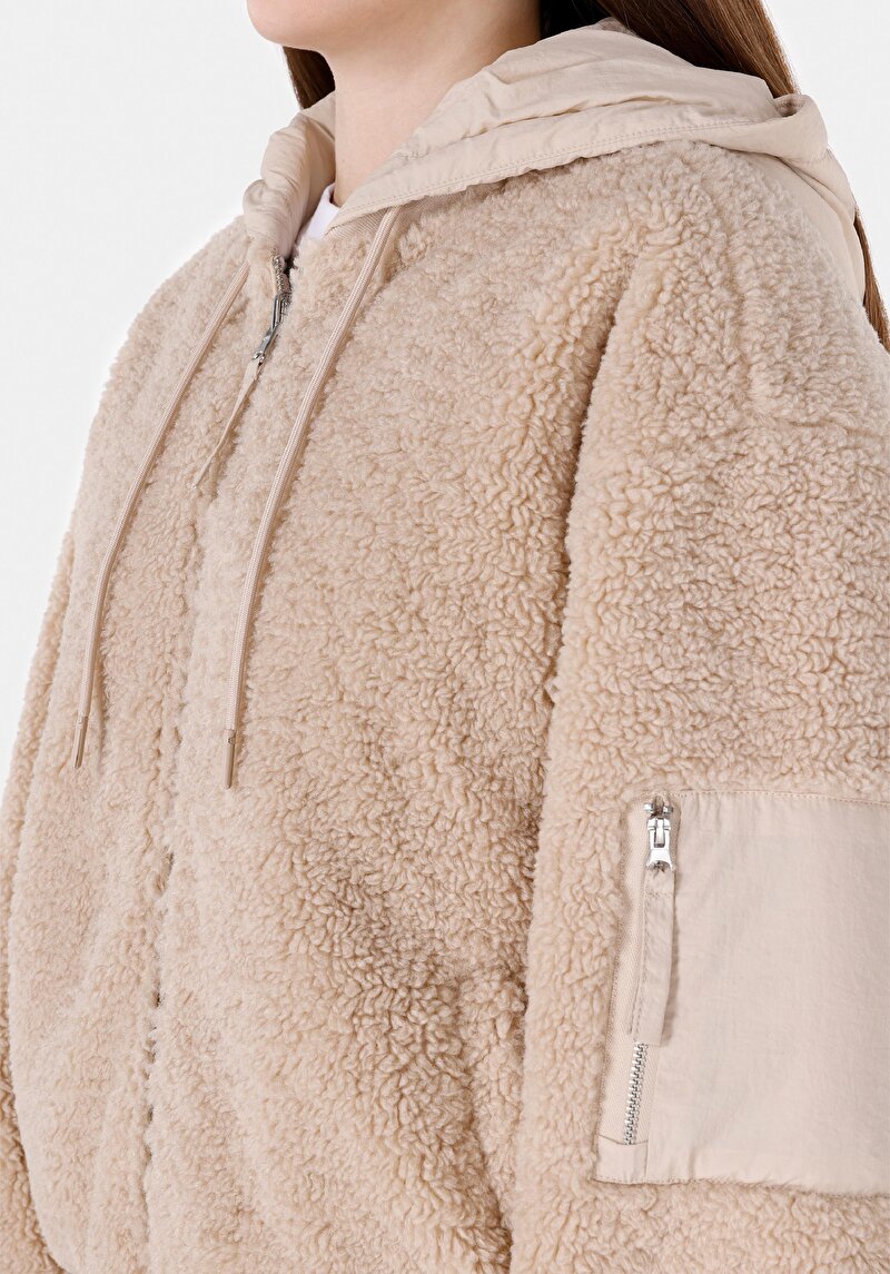 Imagine a Jacheta De Dama Bej Regular Fit Cl1072358