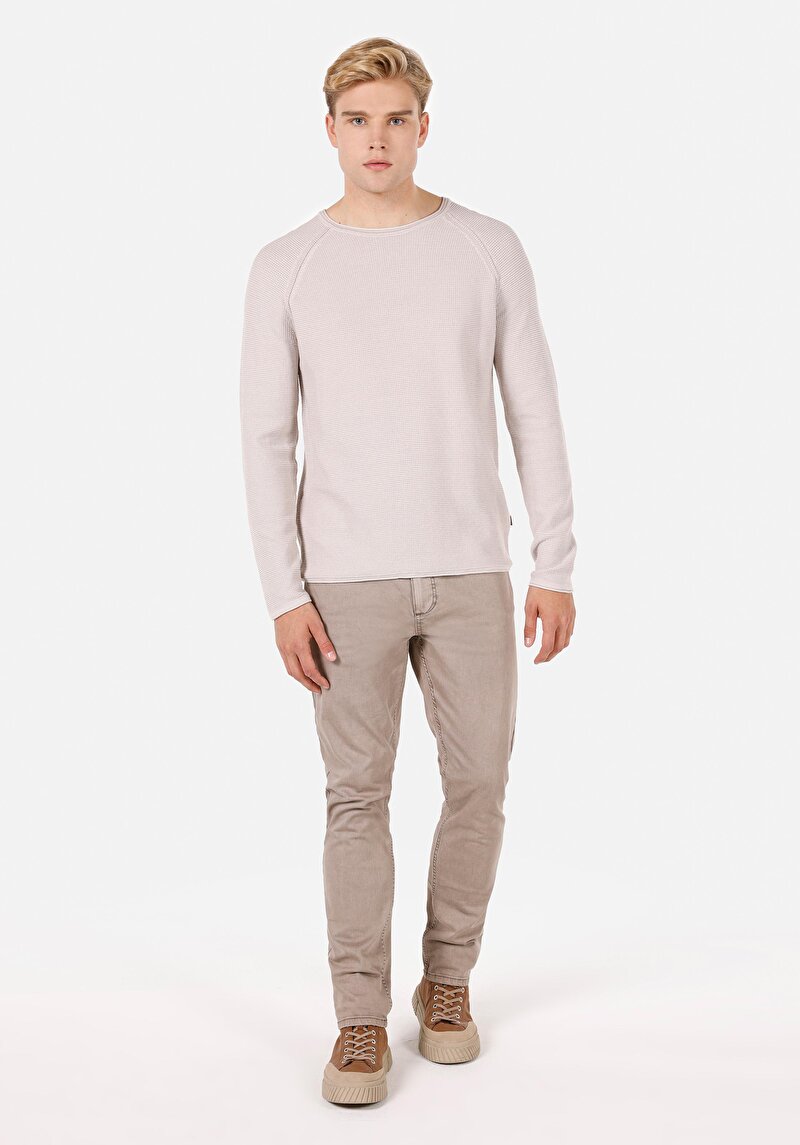 Imagine a Pulover De Barbati Bej Regular Fit Cl1072362