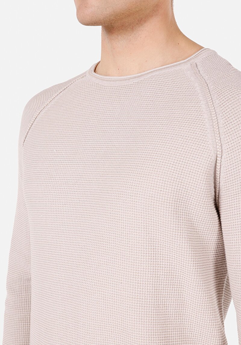 Imagine a Pulover De Barbati Bej Regular Fit Cl1072362