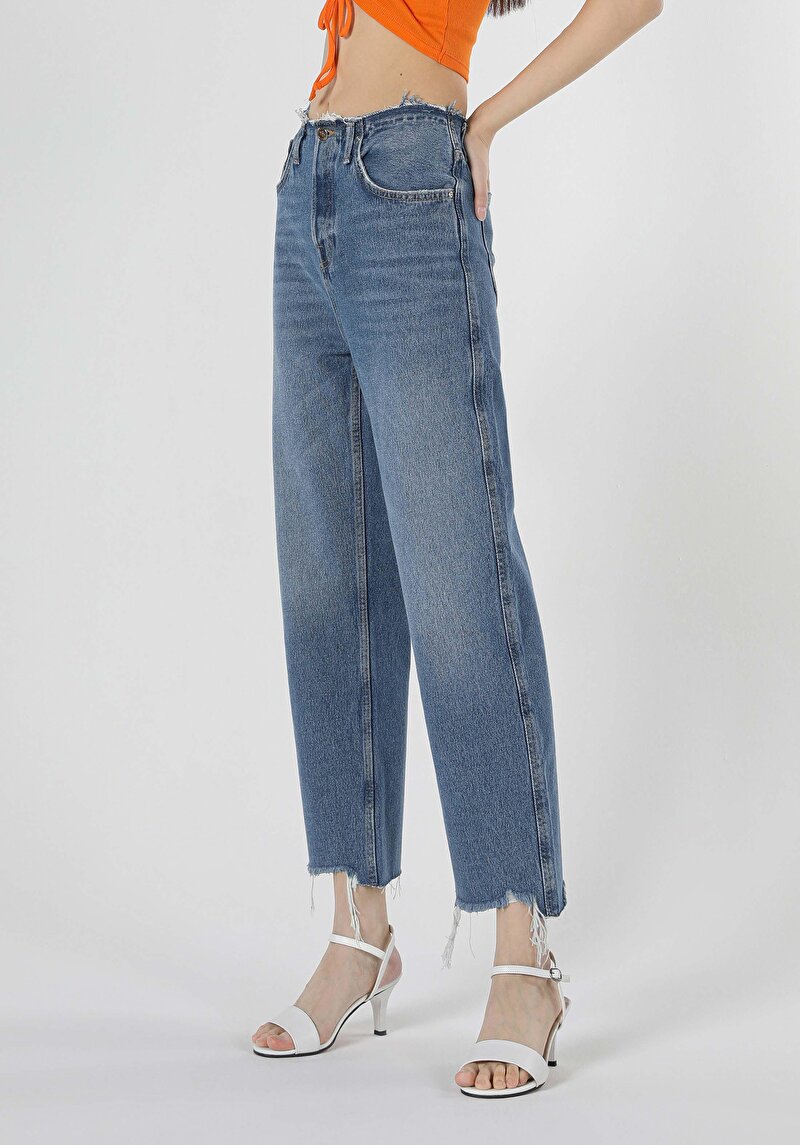 Imagine a Pantaloni De Dama Denim Regular Fit 900 Laris Cl1059521