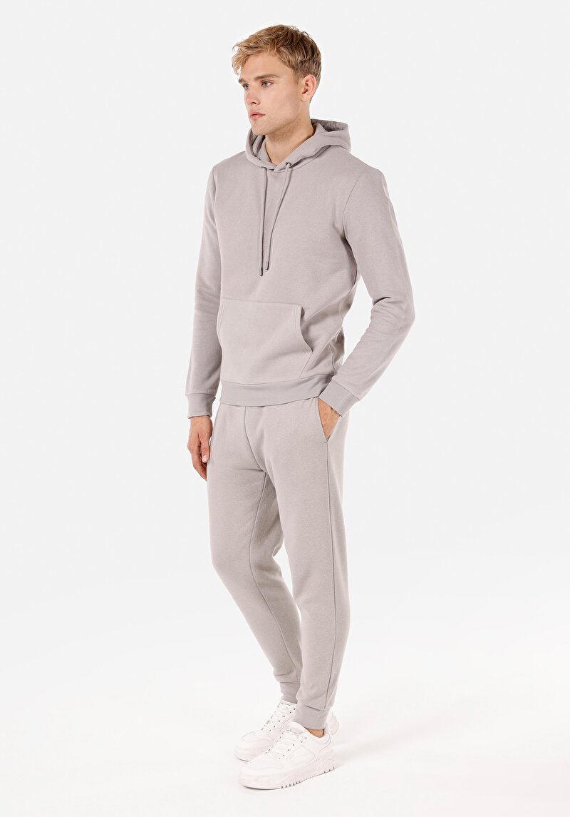 Afișați detalii pentru Hanorac / Bluza De Barbati Alb Regular Fit  Cl1059712