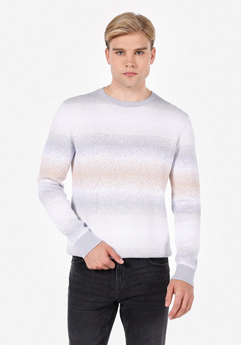 Imagine a Pulover De Barbati Bej Regular Fit  Cl1072416