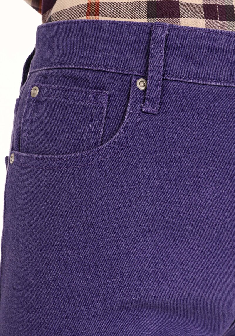 Afișați detalii pentru Pantaloni De Dama Mov Regular Fit  Cl1065019