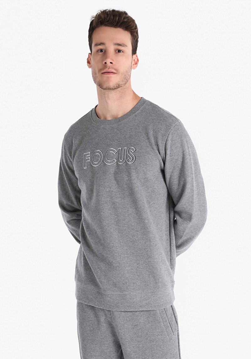 Imagine a Hanorac / Bluza De Barbati Antracit   Cl1065035