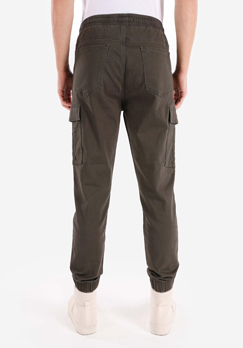 Imagine a Pantaloni De Barbati Kaki Slim Fit Cl1066462