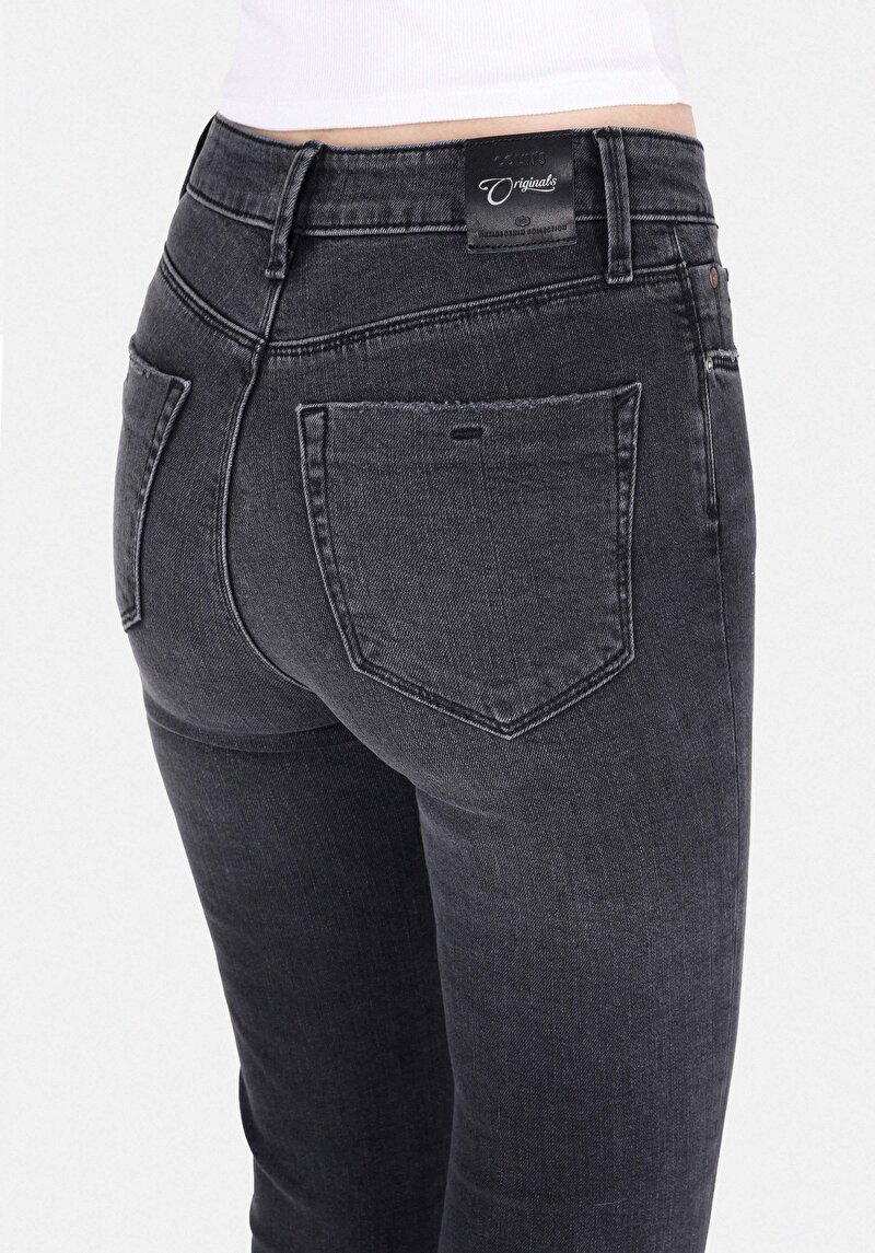 Afișați detalii pentru Pantaloni De Dama Negru Slim Fit 703 Carla Cl1072458