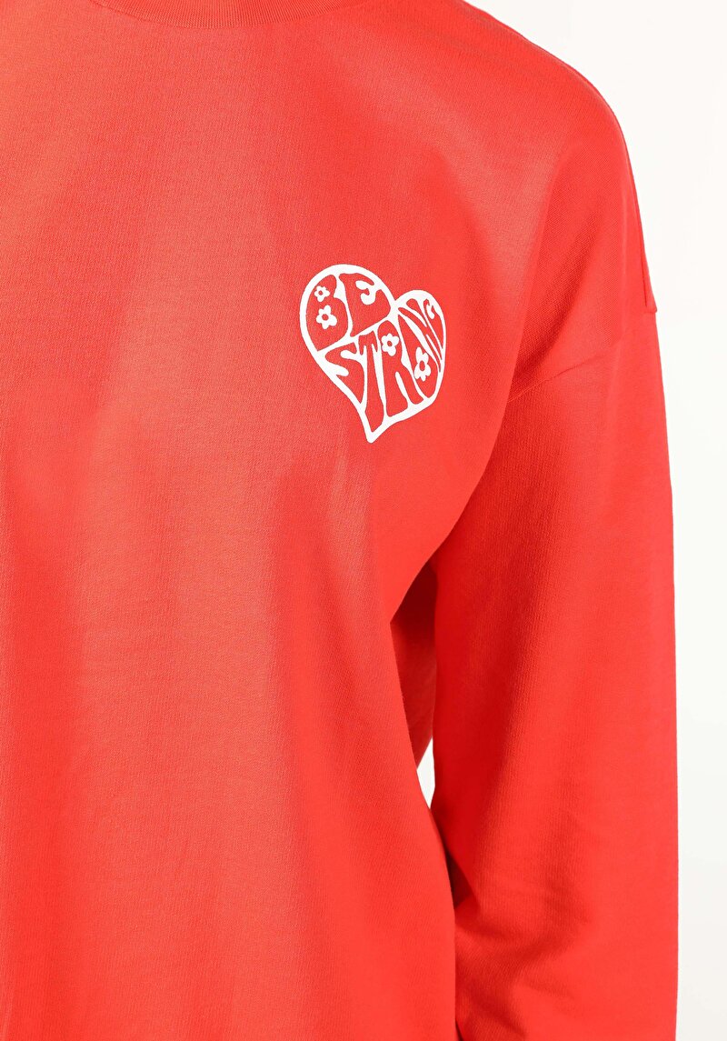 Afișați detalii pentru Hanorac / Bluza De Dama Portocaliu Regular Fit  Cl1060318