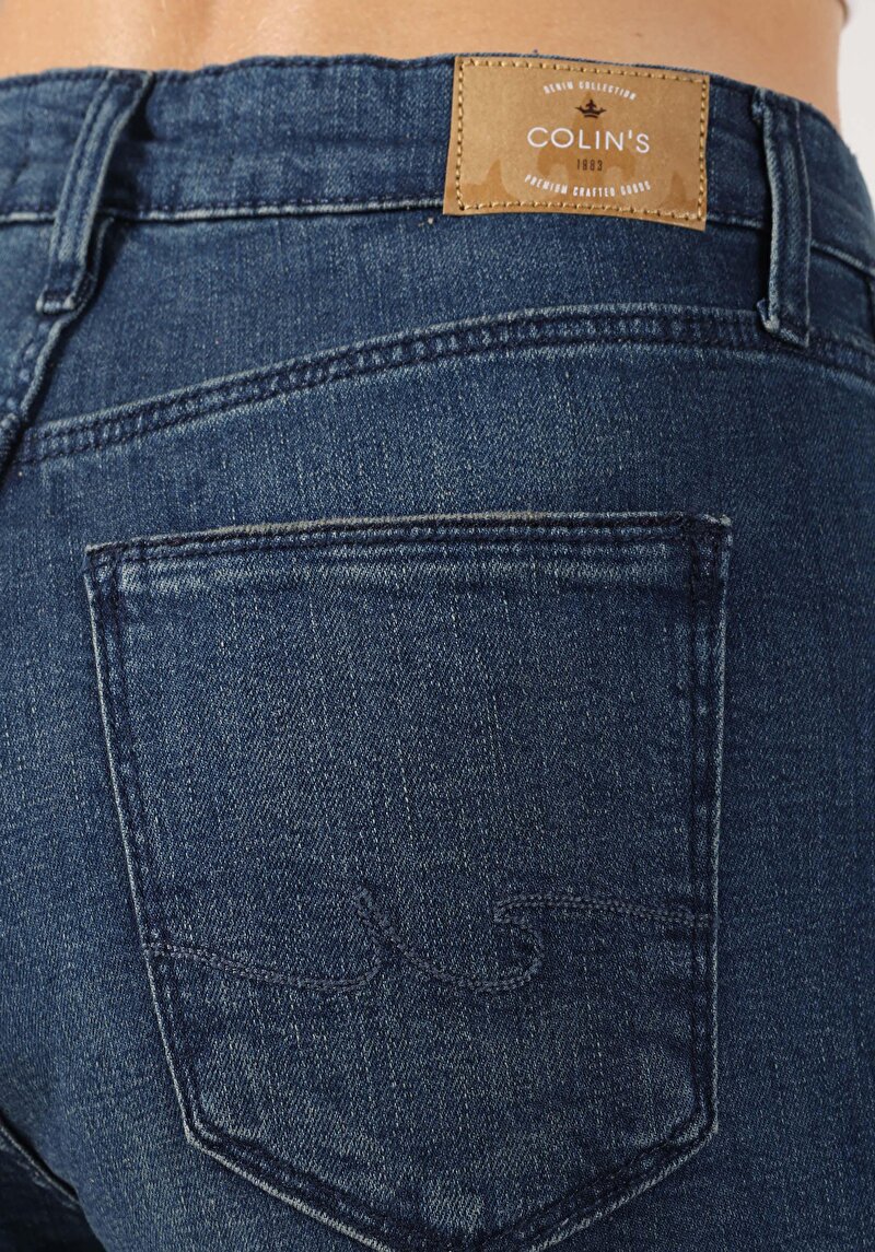 Afișați detalii pentru Pantaloni De Dama Denim Regular Fit 792 Mila Cl1060416