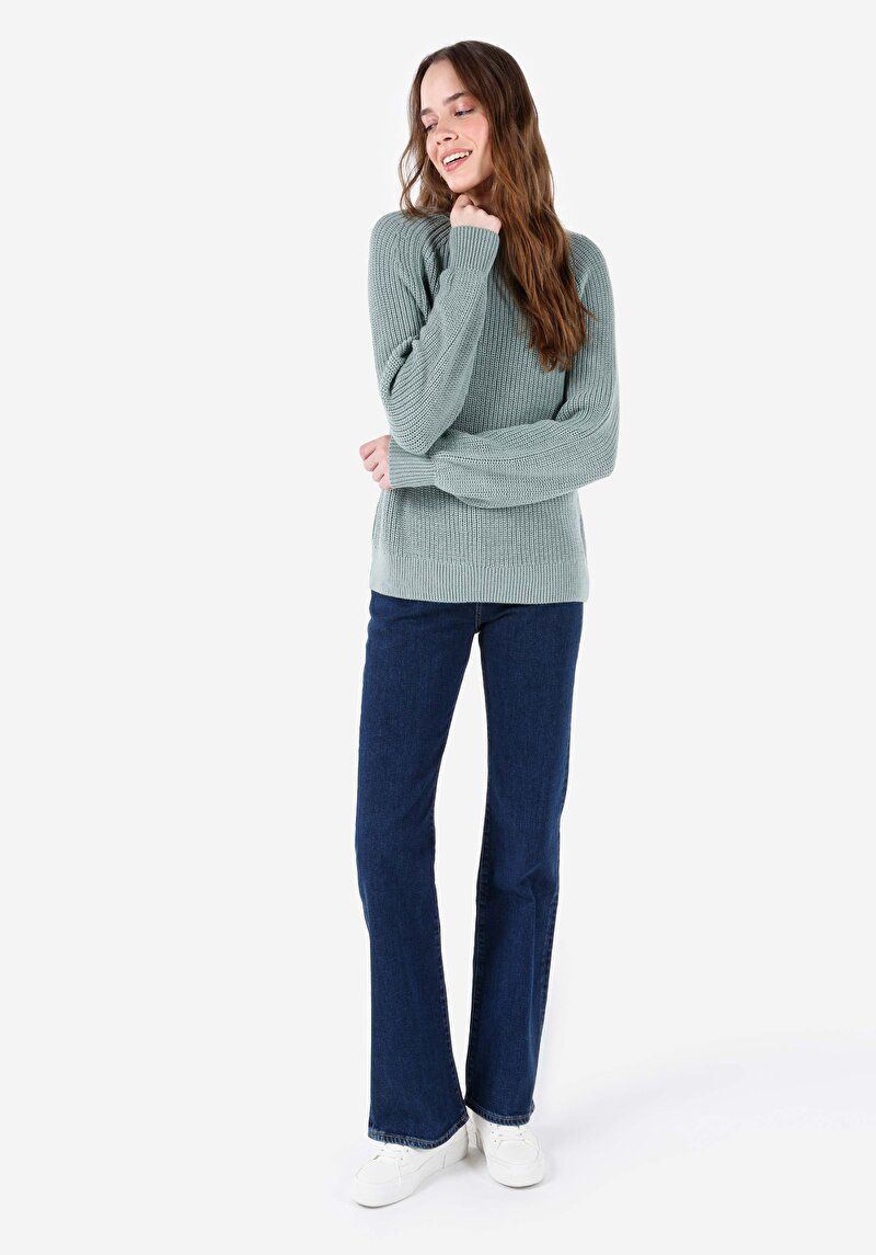 Imagine a Pulover De Dama Verde Regular Fit Cl1067522