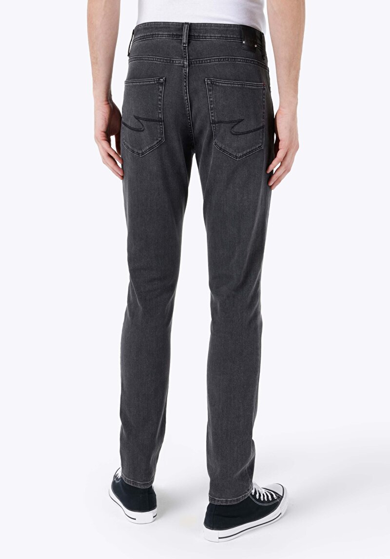 Imagine a Pantaloni De Barbati Albastru Straight Fit 044 Karl Cl1068571