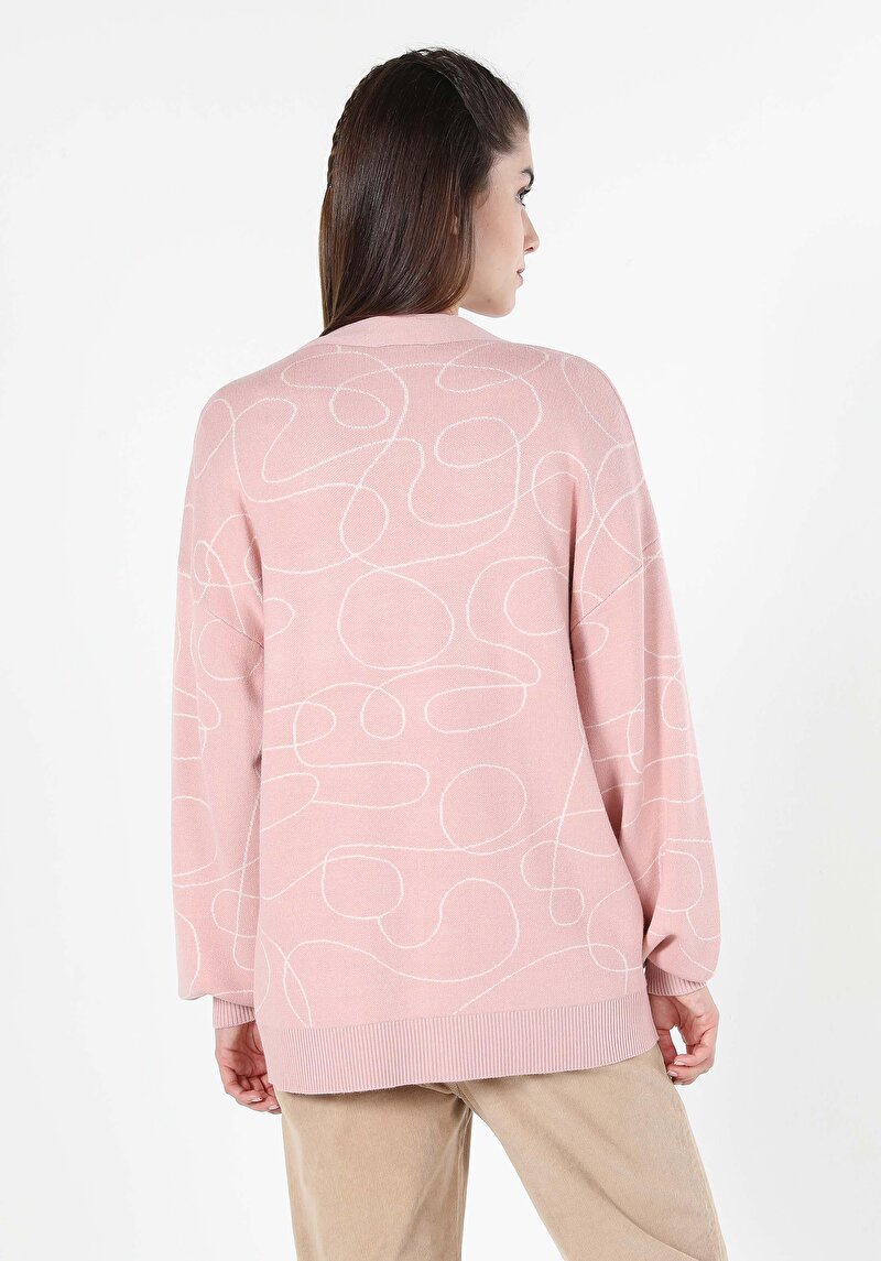 Imagine a Cardigan De Dama Roz Cl1060681